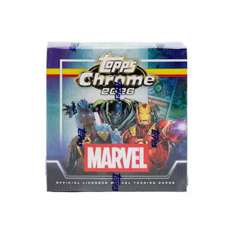 2026 Topps Chrome Marvel Mega Box