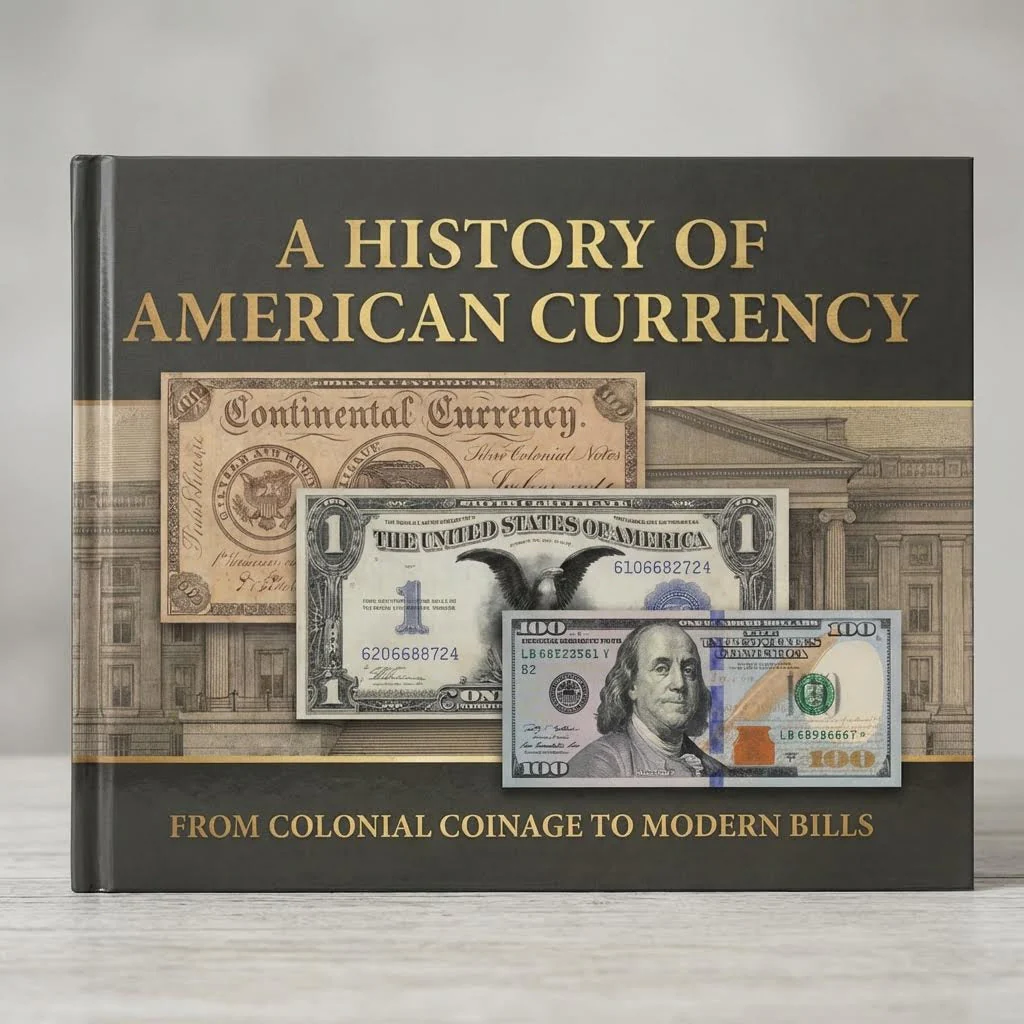 A History of American Currency Coffee Table Book (24 Pages) - Image 3