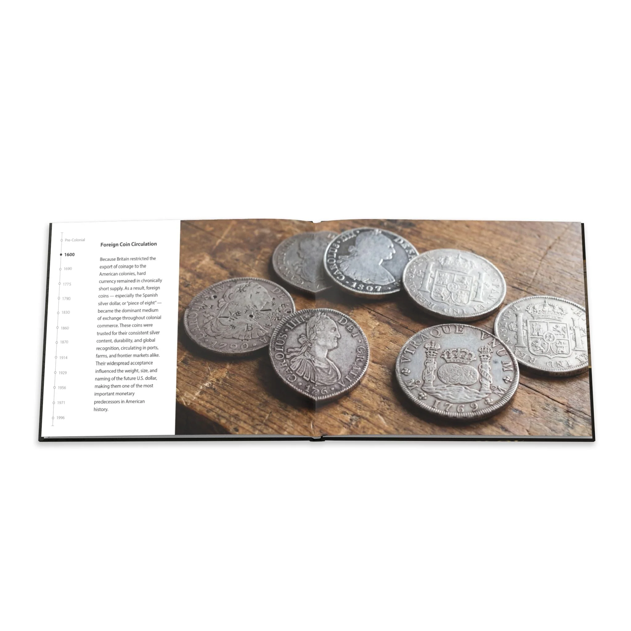 A History of American Currency Coffee Table Book (24 Pages) - Image 4