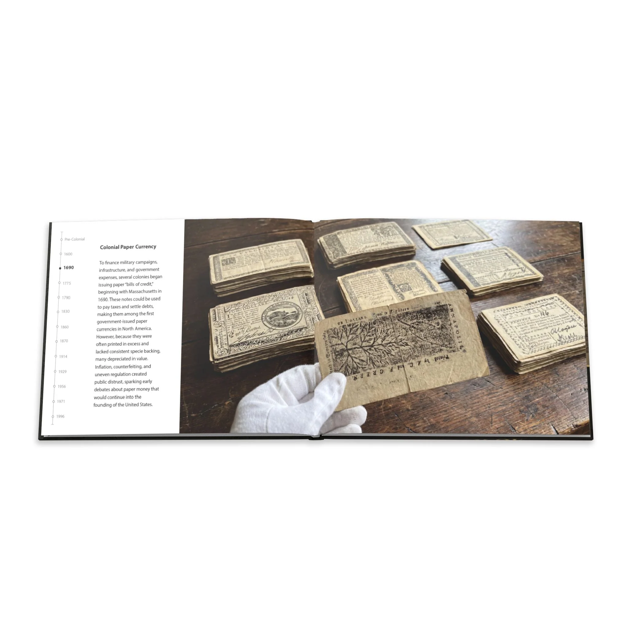 A History of American Currency Coffee Table Book (24 Pages) - Image 5
