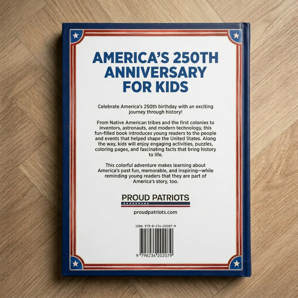 America's 250th Anniversary for Kids (Hardcover Book) - Image 6