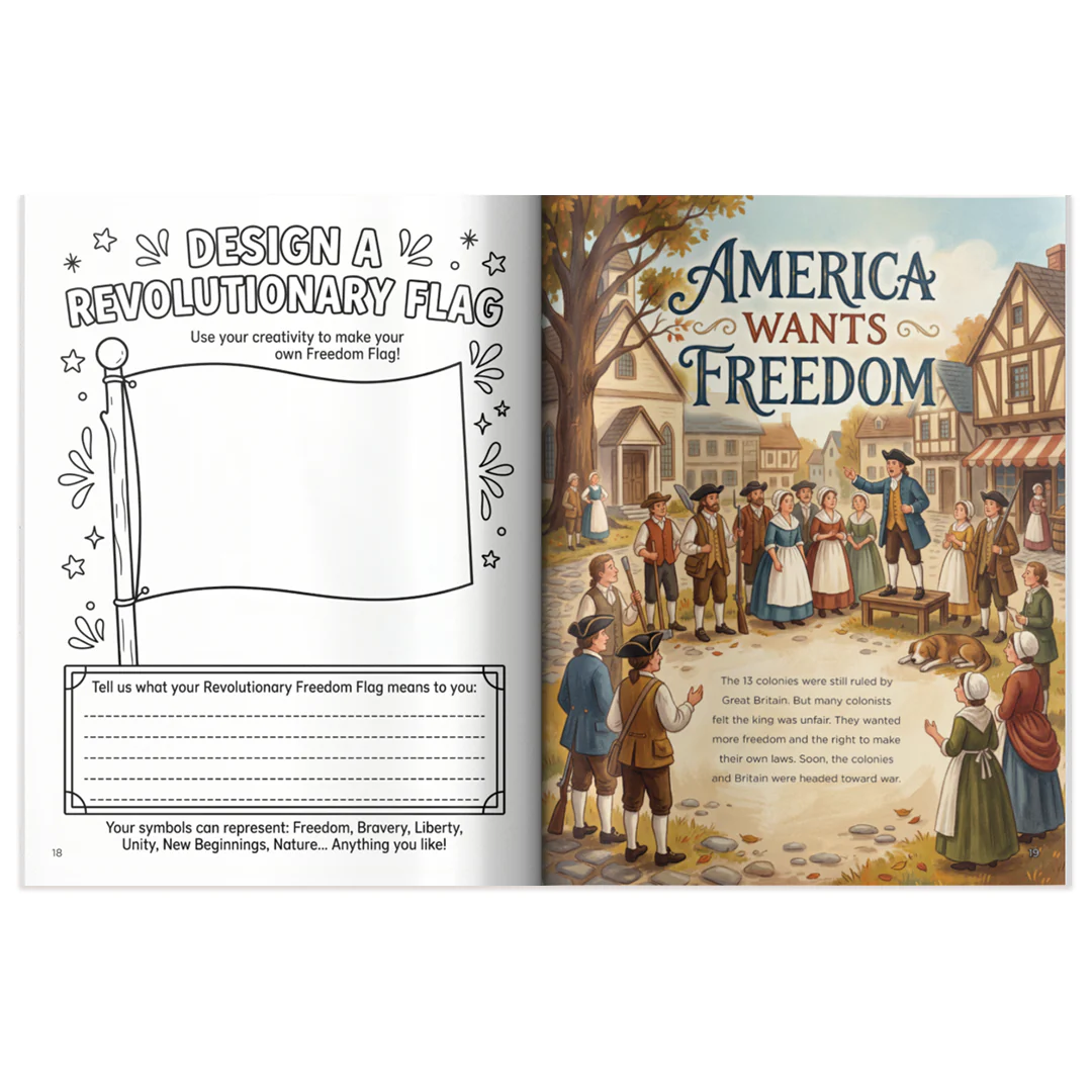 America's 250th Anniversary for Kids (Softcover Book) - Image 10
