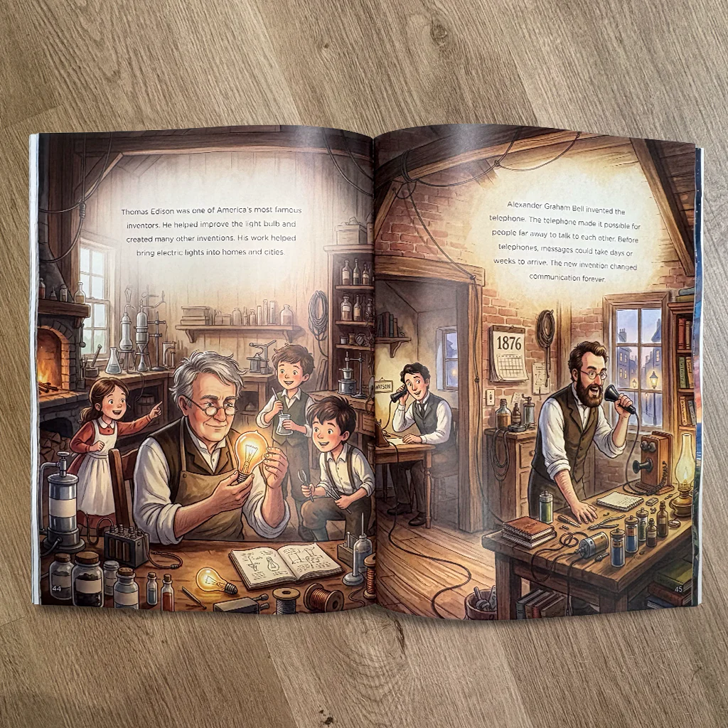 America's 250th Anniversary for Kids (Softcover Book) - Image 5