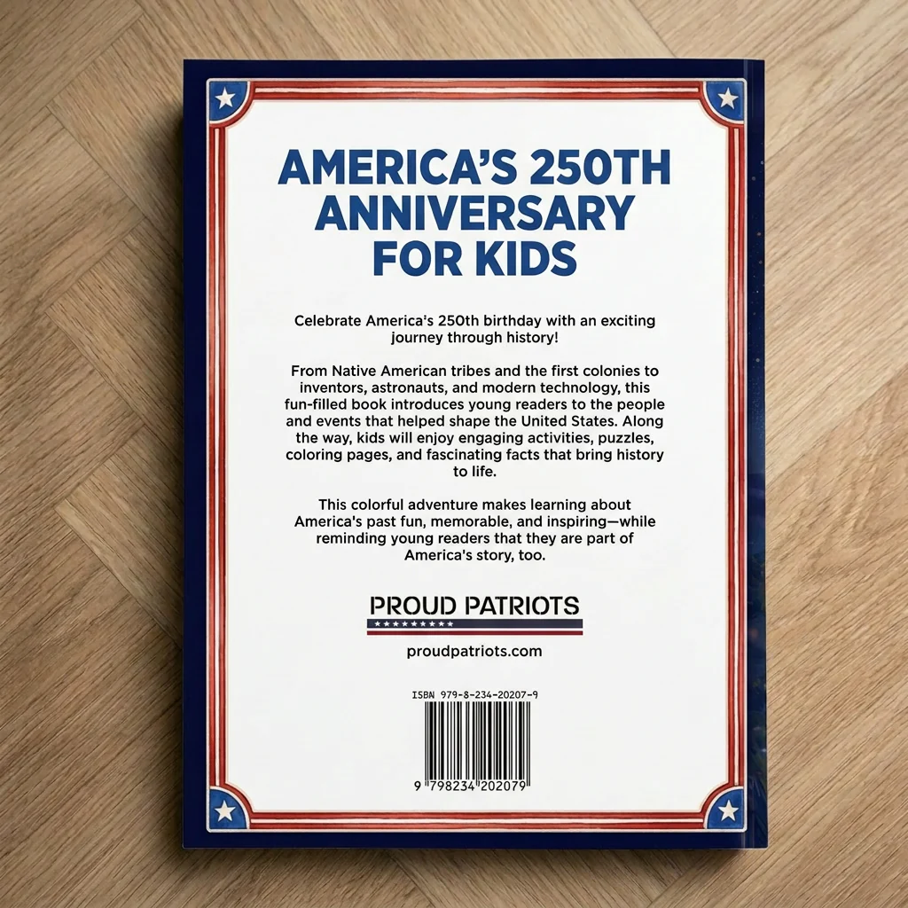 America's 250th Anniversary for Kids (Softcover Book) - Image 6