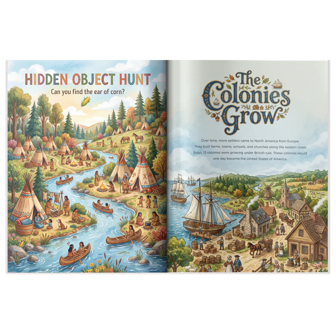 America's 250th Anniversary for Kids (Softcover Book) - Image 9