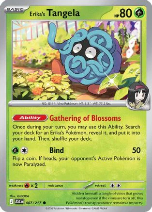 Erika's Tangela 007/217 - ME Ascended Heroes