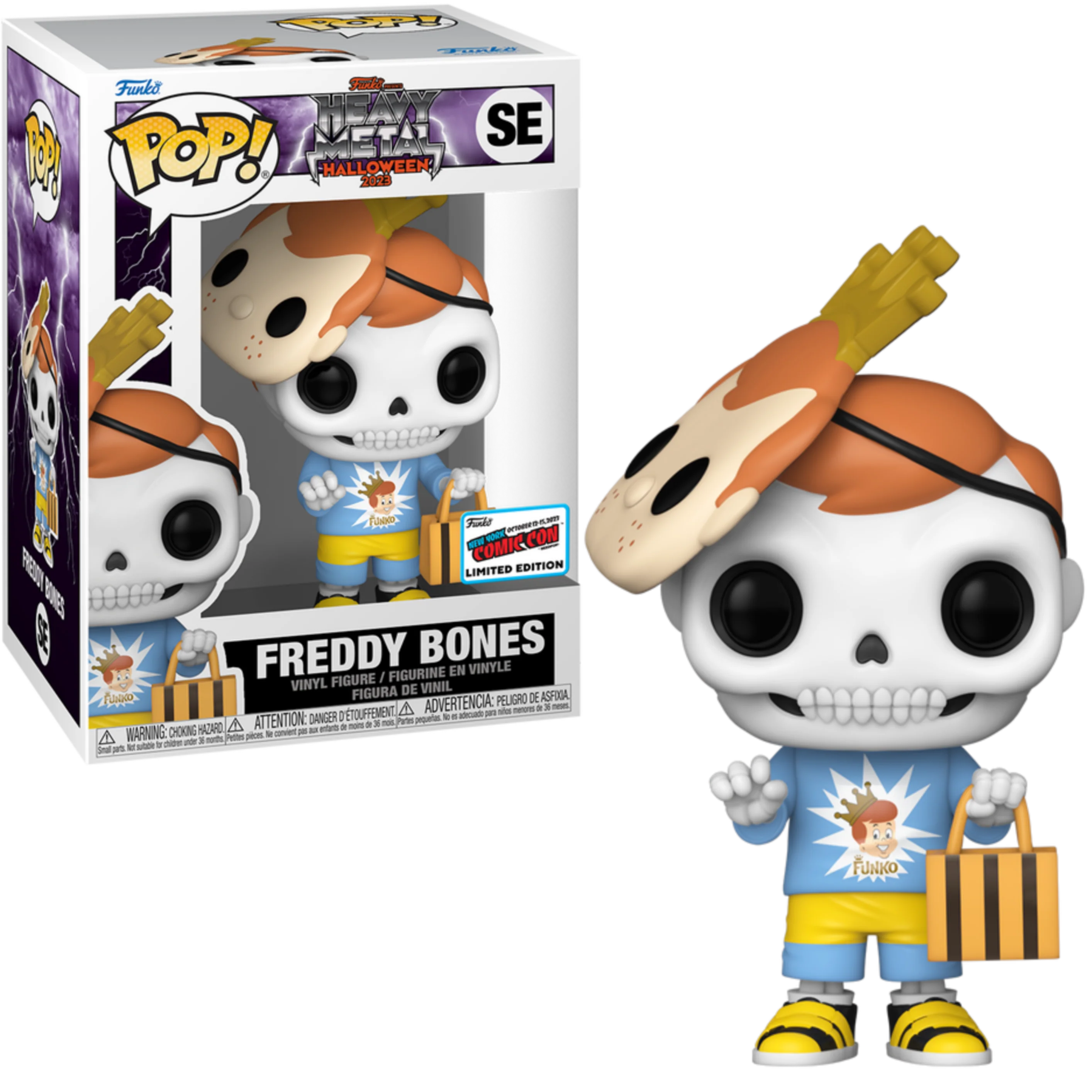 Freddy Bones NYCC Exclusive Sticker #SE