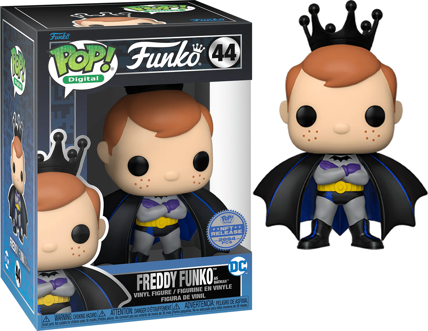 Freddy Funko As Batman NFT Royalty LE2694 #44