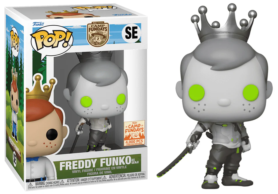Freddy Funko as Genji Freddy Funko as Genji (Silver) LE4000 #SE