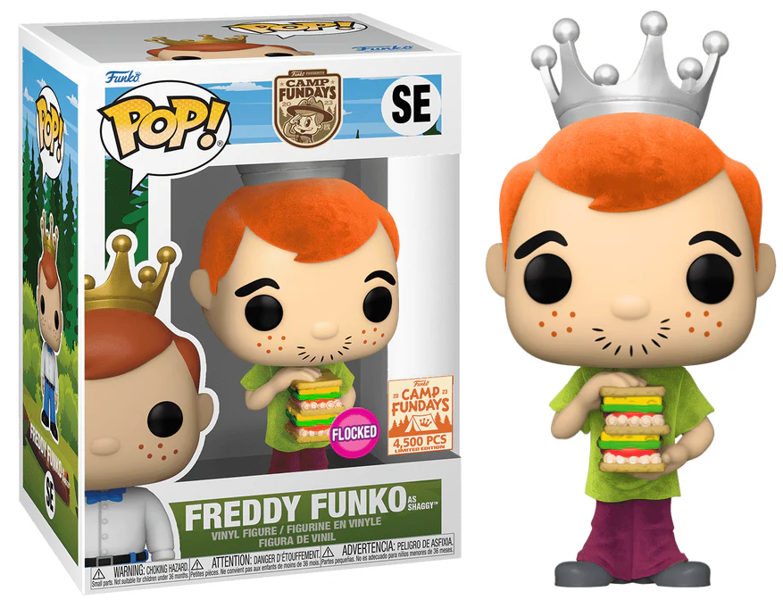 Freddy Funko as Shaggy (Flocked) LE4500 #SE