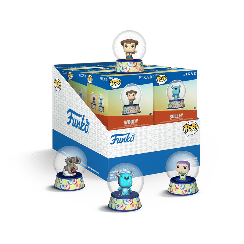 Funko Bitty POP! Pixar Mini Snow Globes