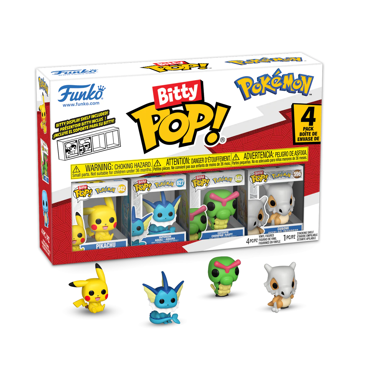 Funko Bitty POP! Pokémon 4 Pack: Pikachu