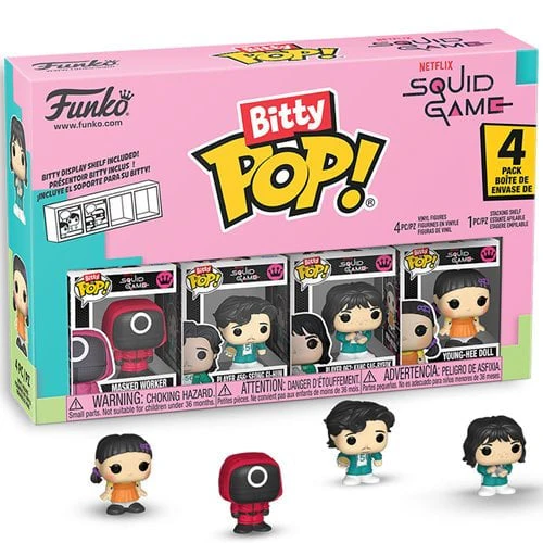 Funko Bitty POP! Squid Game 4 Pack - Red Guard