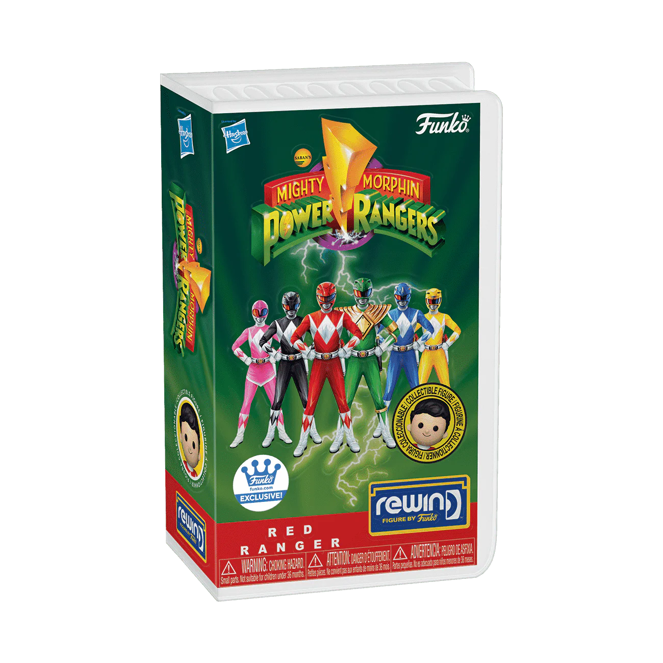 Funko / Hasbro Mighty Morphing Power Rangers Rewind figure “ Red Ranger”