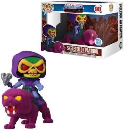 Funko - Masters of the Universe - Skeletor on Panthor - Flocked - 33