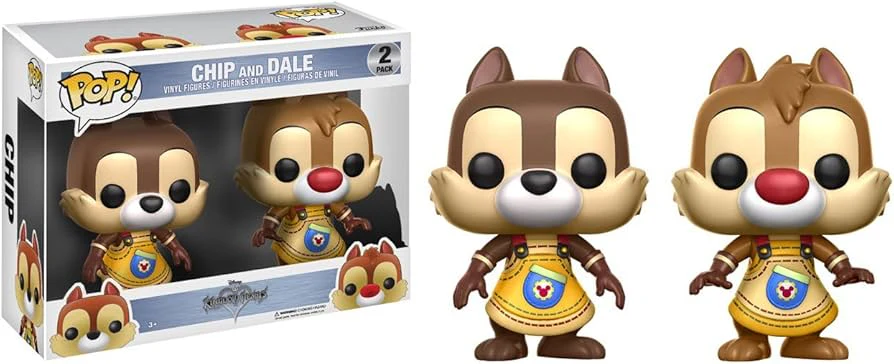 Funko POP! Disney: Kingdom Hearts - Chip and Dale 2