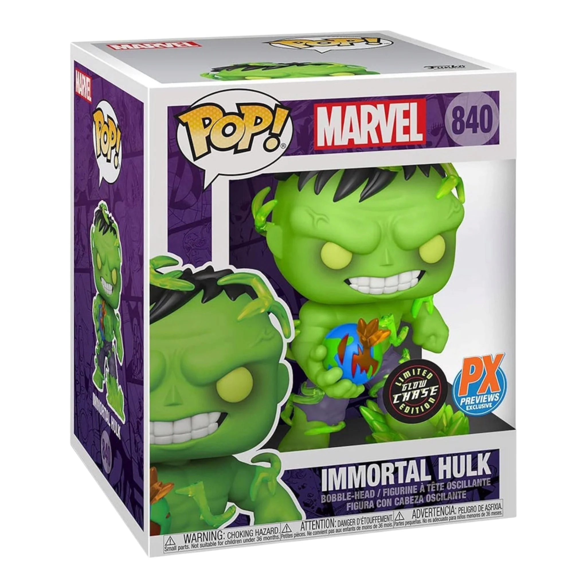 Funko POP! Marvel: Immortal Hulk 840 (Glow Chase)