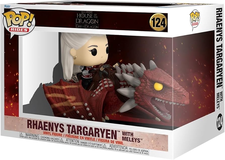 Funko Pop Rides Game Of Thrones House of the Dragon Day of the Dragon Rhaenys Targaryen 124