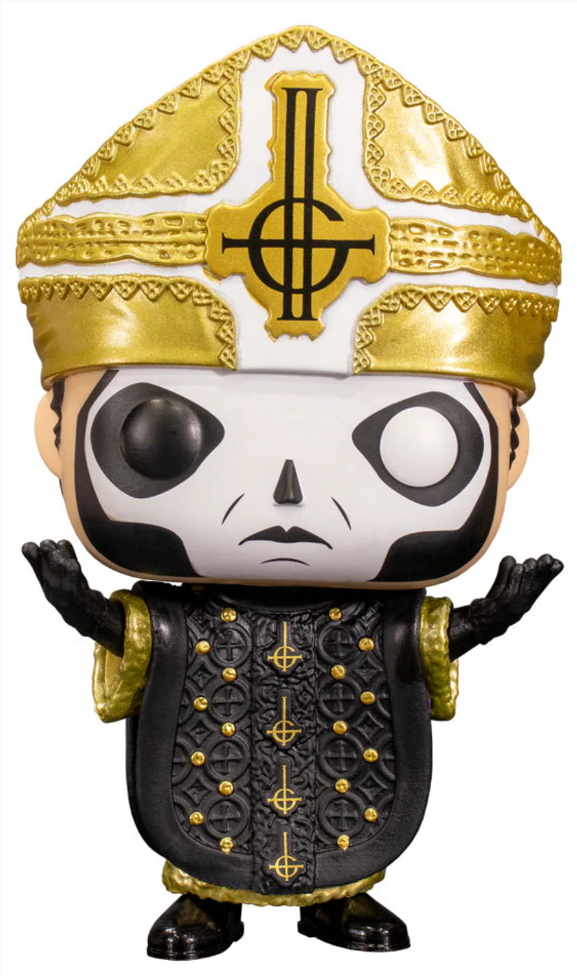 Funko Pop Rocks Ghost Papa Emeritus III 204 Hot Topic Exclusive - Image 2