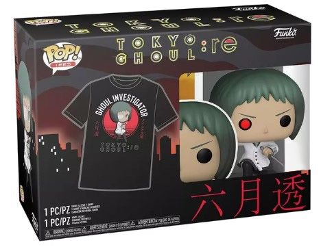 Funko Pop & Tee! Tokyo Ghoul: Re - Toru Mutsuki - Image 4