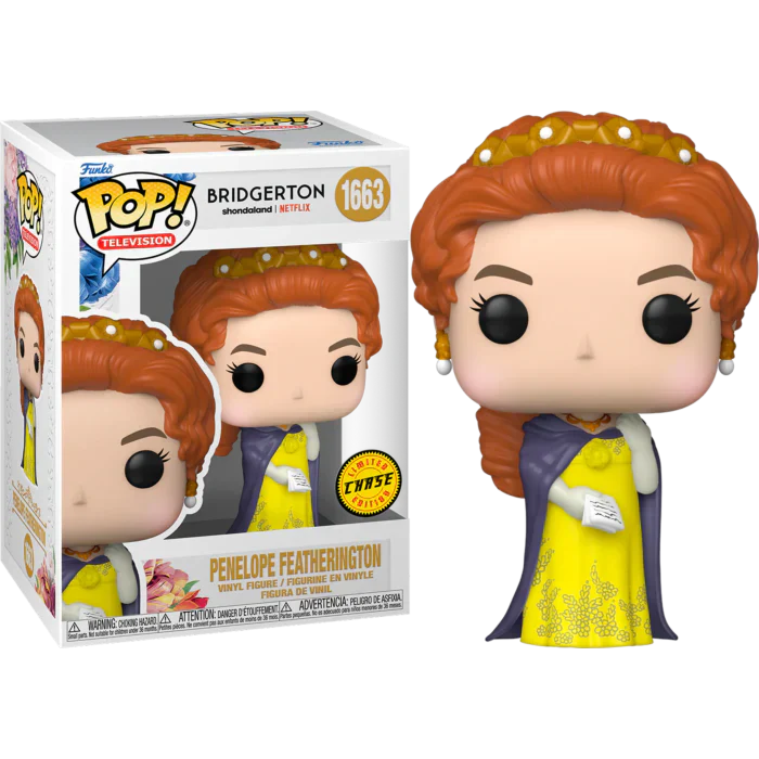 Funko Pop Television Bridgerton Shandaland Penelope Featherington 1663 LIMITED EDITION CHASE