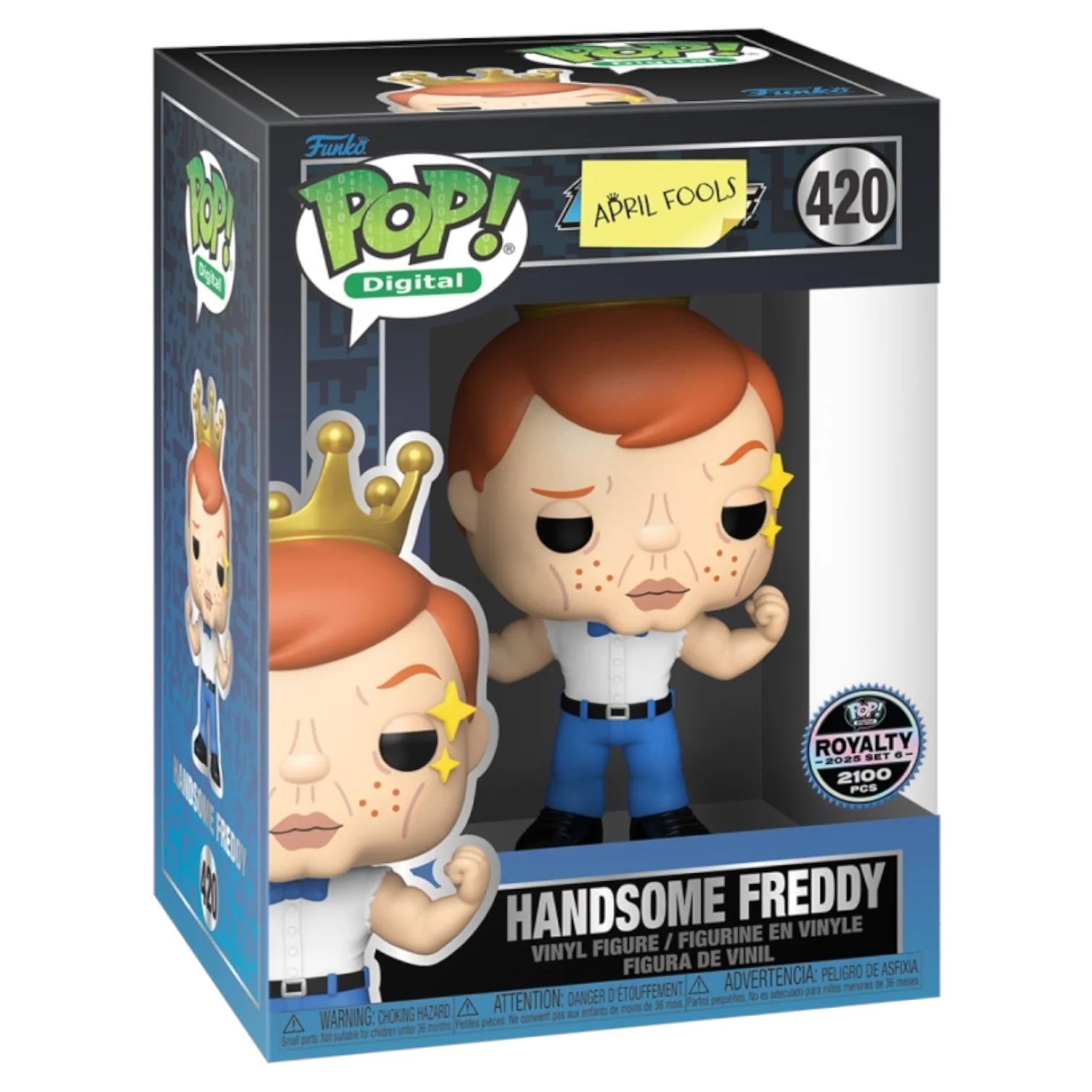 “Handsome” Freddy NFT Royalty LE1620 #420