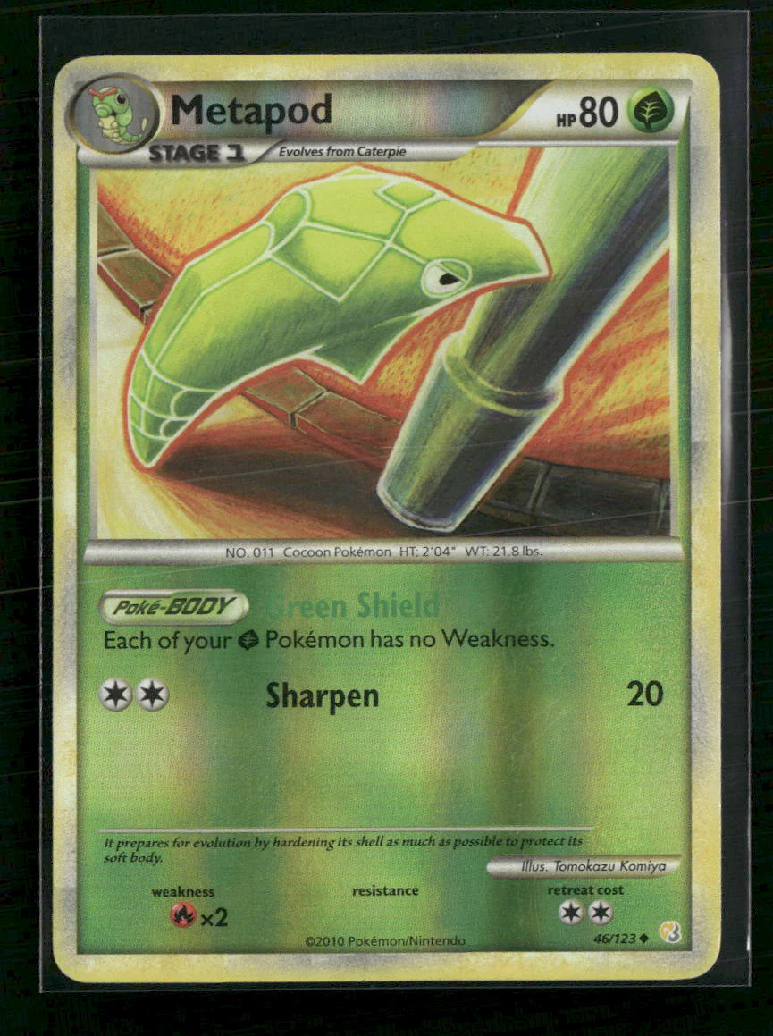 HeartGold SoulSilver Metapod #46/123
