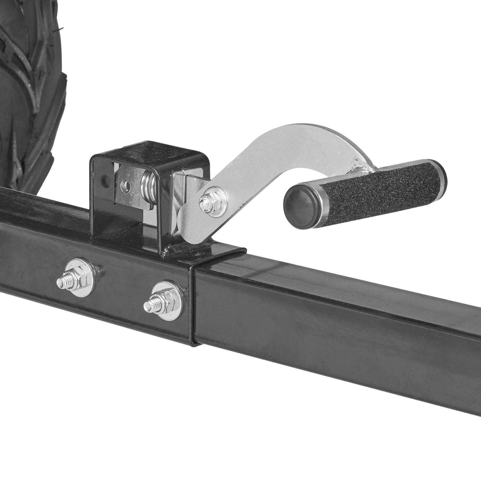 Heavy Duty Steel ATV Dump Trailer, 1500-Pound Load Capacity 15 Cubic Feet, Tow Behind Dump Cart Garden Trailer, with Removable Sides and 2 Tires, for Mowers, Tractors, ATV, UTV - Image 2