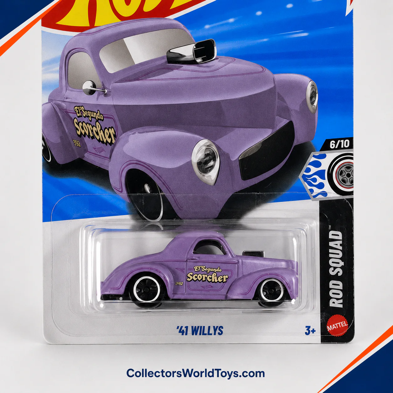 Hot Wheels '41 Willys | Rod Squad Series 6/10 - 153/250 - Image 6