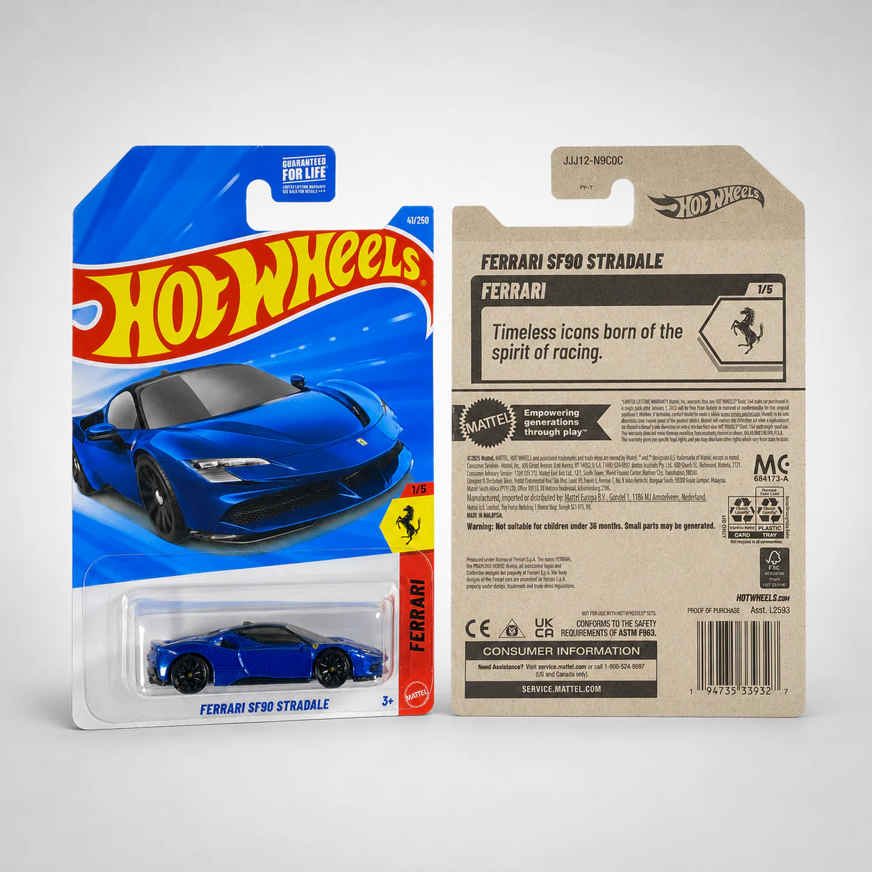 Hot Wheels Ferrari SF90 Stradale | Ferrari Series 1/5 - 41/250 - Image 5