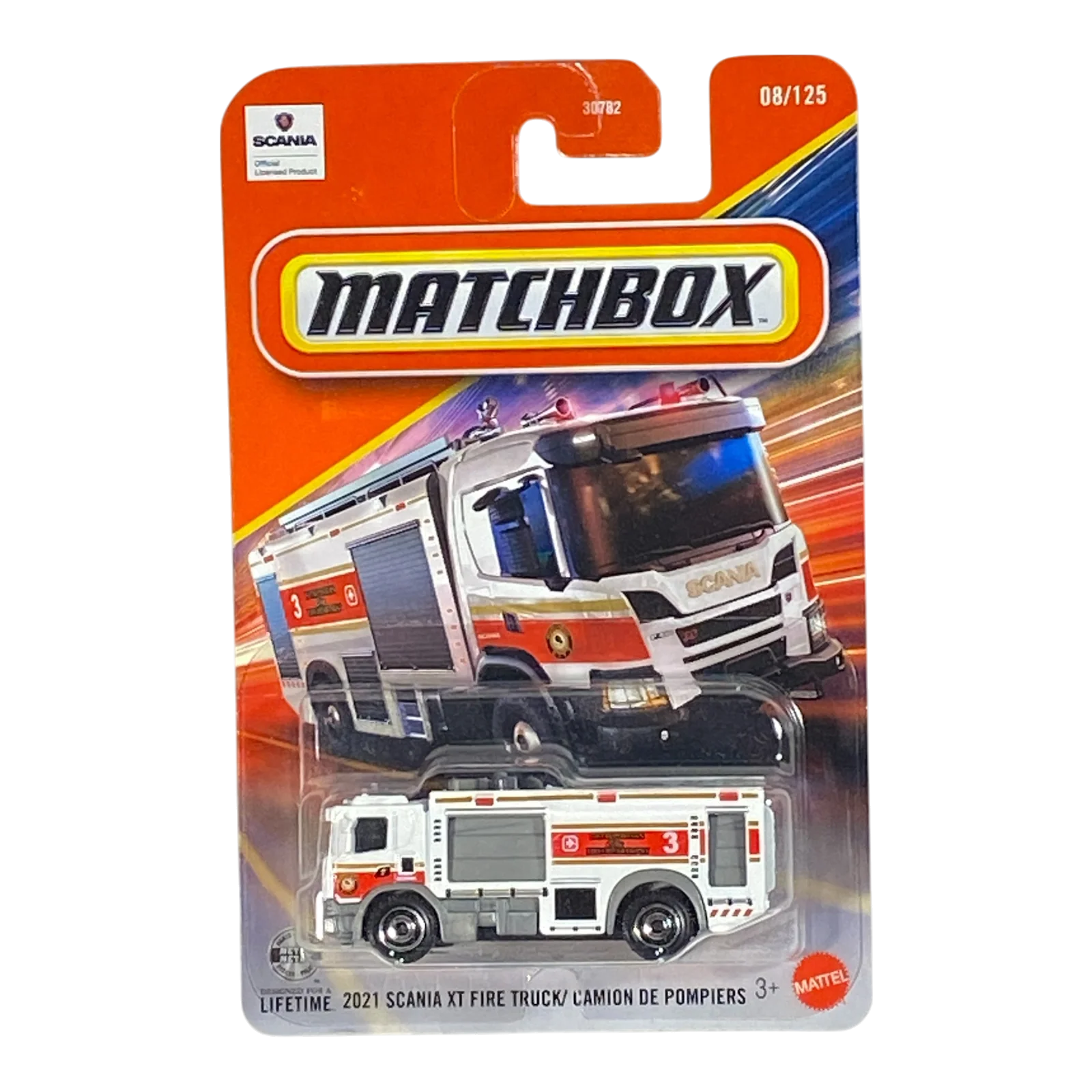 Matchbox 2021 Scania XT Fire Truck | Matchbox Series 08/125