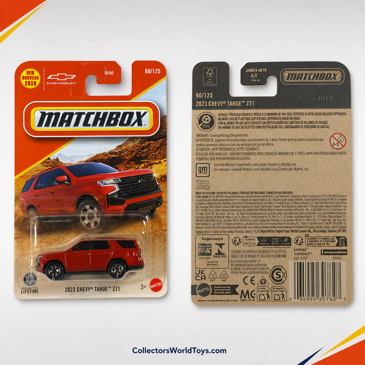 Matchbox 2023 Chevy Tahoe Z71 | 2026 Series 60/125 - Image 4