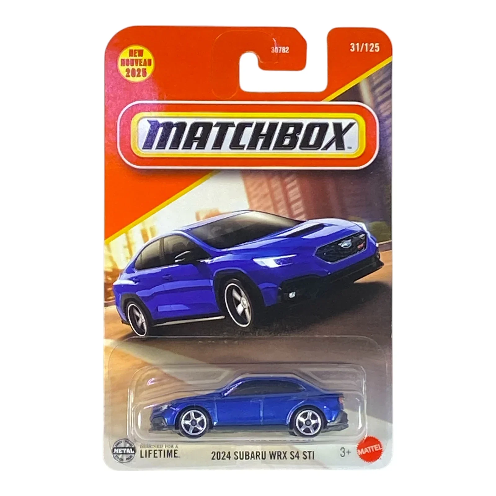 Matchbox 2024 Subaru WRX S4 STi | 2025 Matchbox Series 31/125