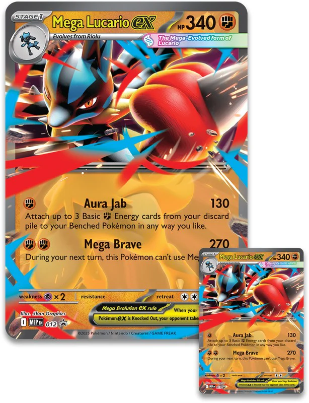 Mega Lucario ex Figure Collection - Image 3