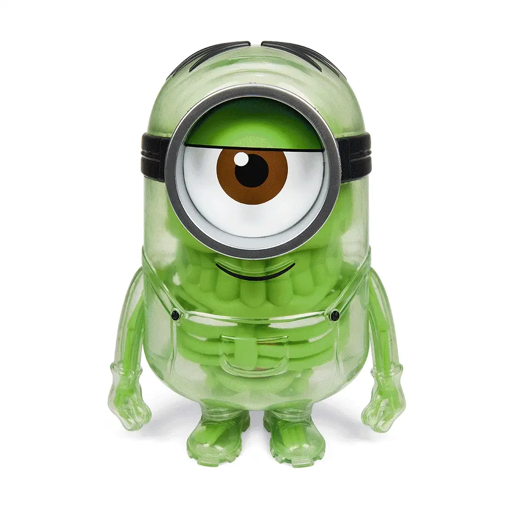 MINIONS 8" ANATOMY ART FIGURE BY KIDROBOT - GLOW (LIMITED EDITION OF 350) - Image 2