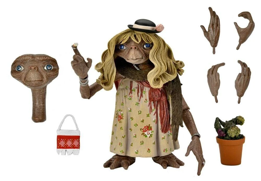 NECA E.T.The Extra-Terrestrial Action Figure Ultimate Dress Up Et Original - Image 2