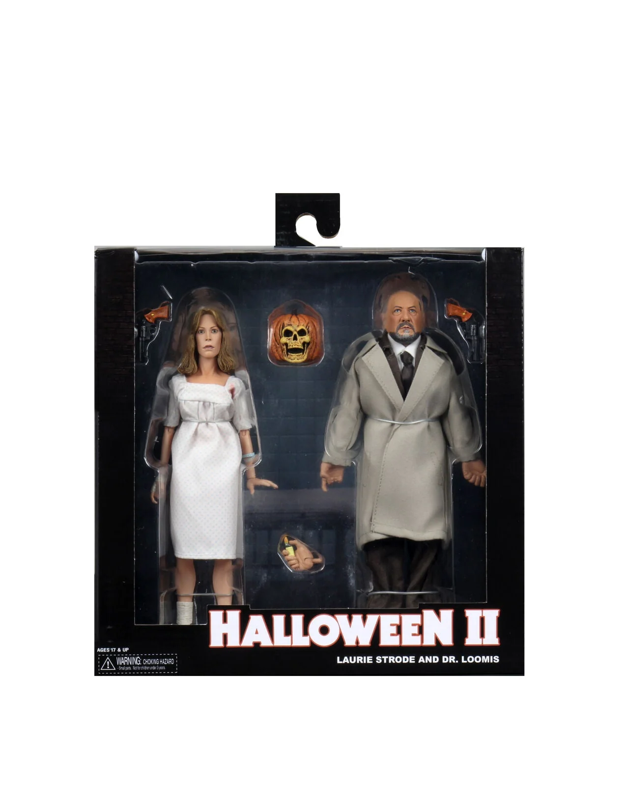 NECA Halloween 2 - Dr. Loomis & Laurie Strode 2-Pack (1981) - 8" Clothed Action Figure - Image 2