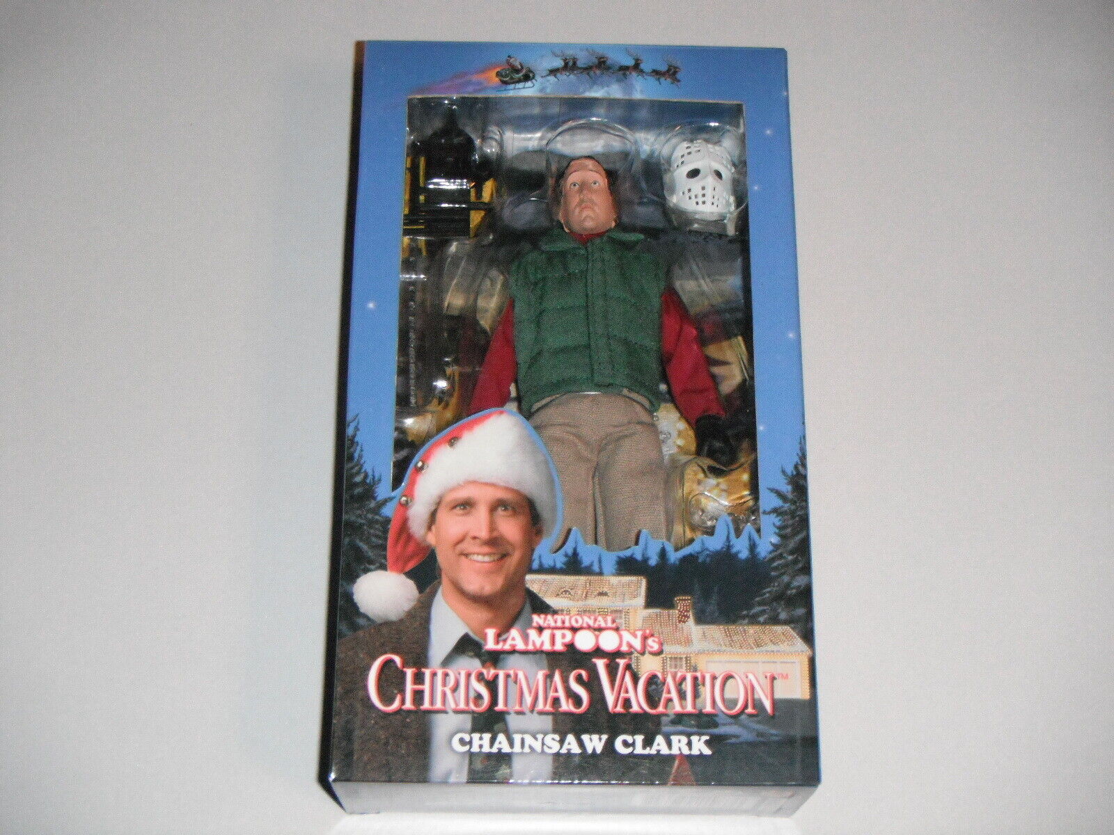 NECA National Lampoon’s Christmas Vacation - 8” Clothed Figure Chainsaw Clark - Image 2