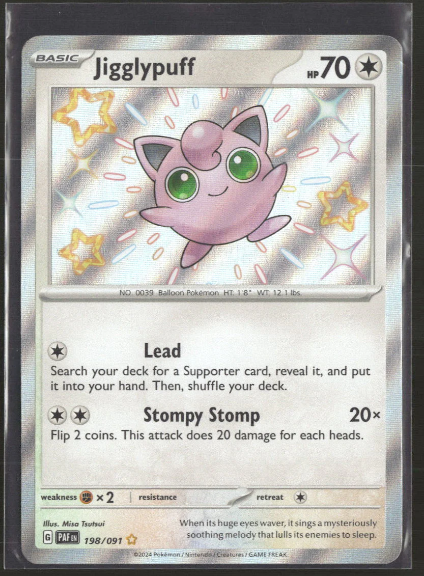 SV: Paldean Fates Jigglypuff #198/091