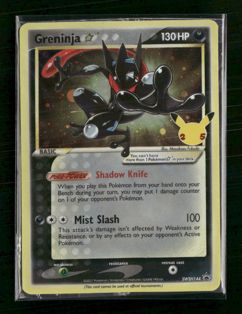 SWSH: Sword & Shield Promo Cards Greninja Star #SWSH144