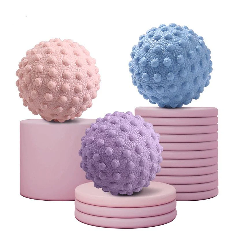 Yoga Body Massager Ball, Manual Yoga Massager Ball For All Over Body Trigger Point Care, Muscle Relaxation - Image 45