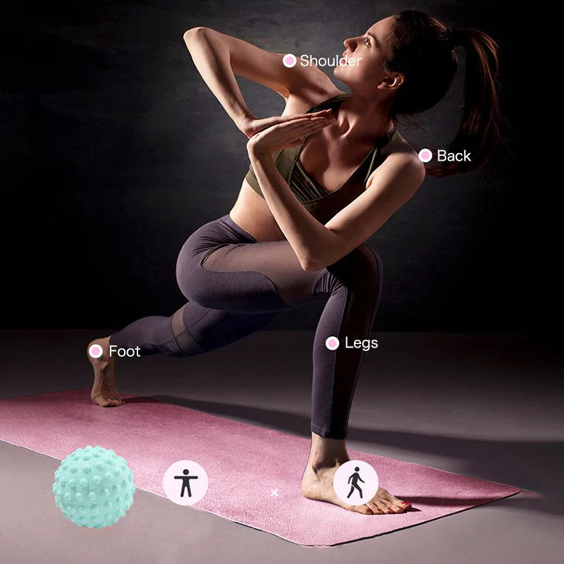 Yoga Body Massager Ball, Manual Yoga Massager Ball For All Over Body Trigger Point Care, Muscle Relaxation - Image 52